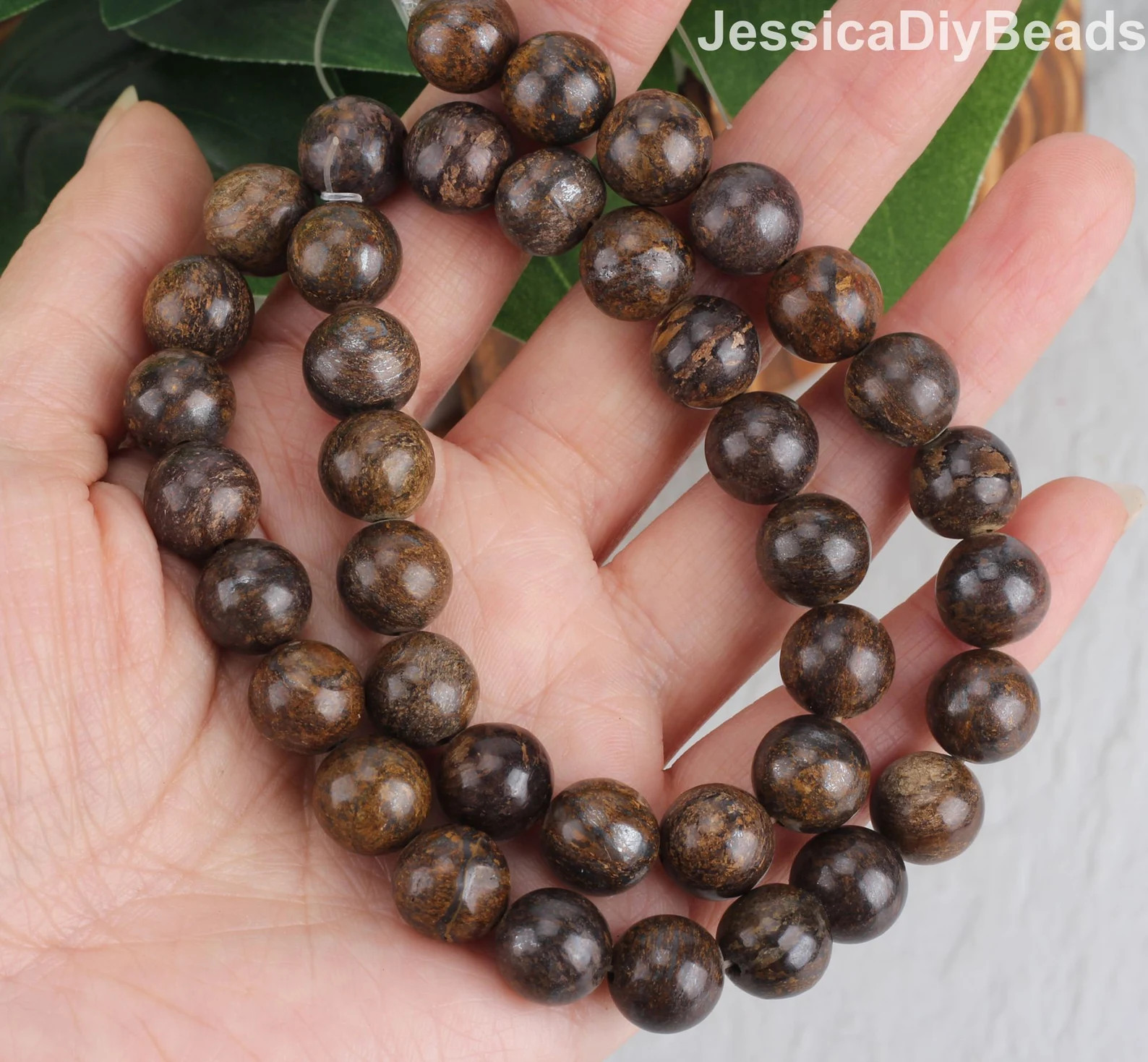Bronzite Beads, Dark Color Beads, 4-12mm Brown Copper Mineral Beads, Wholesale Beading Supplies, ... | Etsy (Global)