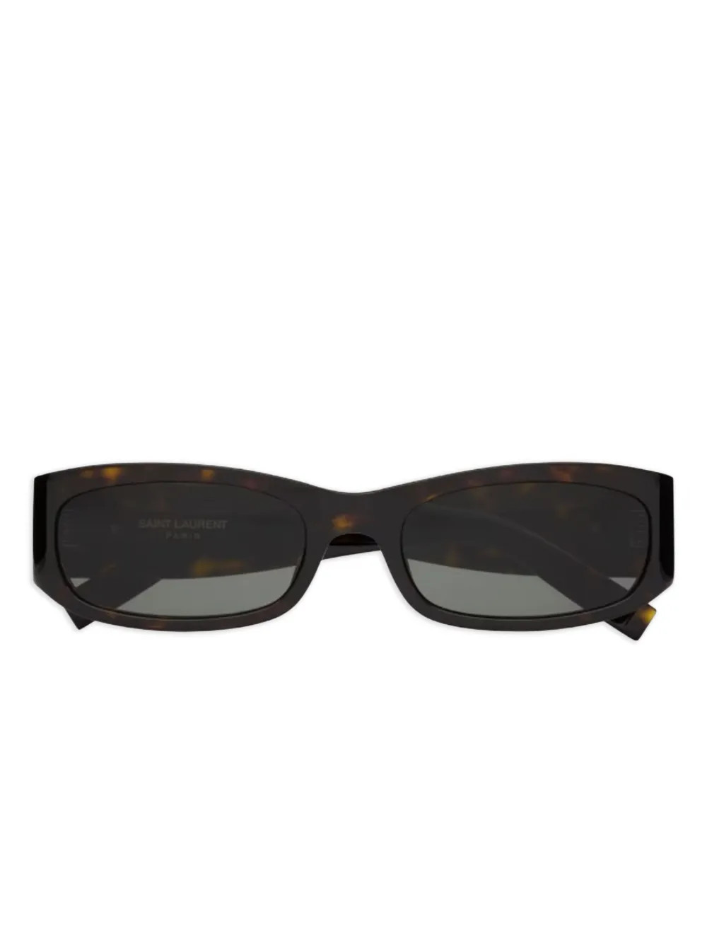 Saint Laurent Eyewear SL M152 Tortoiseshell Rectangle Sunglasses | Brown | FARFETCH UK | Farfetch Global
