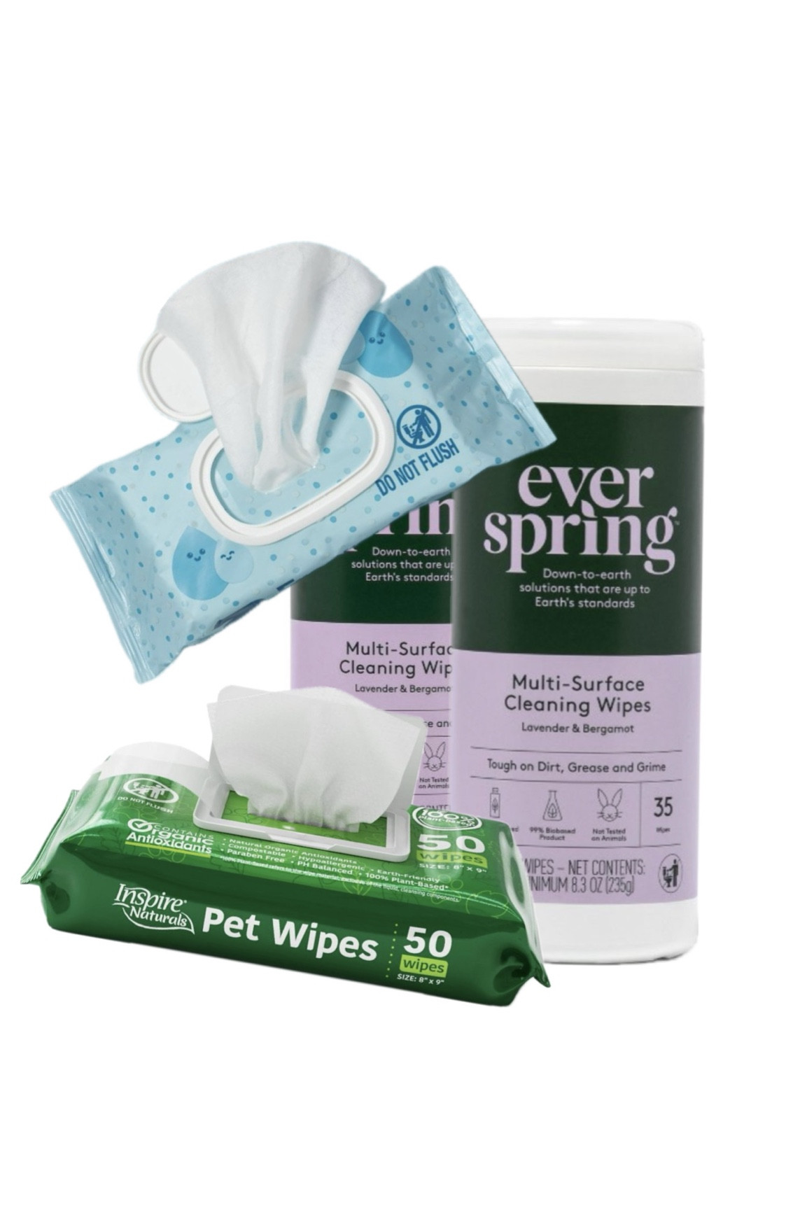 Let’s talk wipes. Not the trendy ones. Not the overly scented ones. Just the ones that actually work without loading your life with toxins.

My top 3 non-toxic wipes I actually trust: 👇🏼

1. 👶🏻 Baby/body – 99% water, unscented, gentle, no harsh ingredients

2.🏡 House – Non-toxic surface wipes that actually clean without the chemical smell

3. 🐶 Pets – Safe, fragrance-free wipes perfect for quick clean-ups and sensitive paws

#LTKPets #LTKBaby #LTKHome