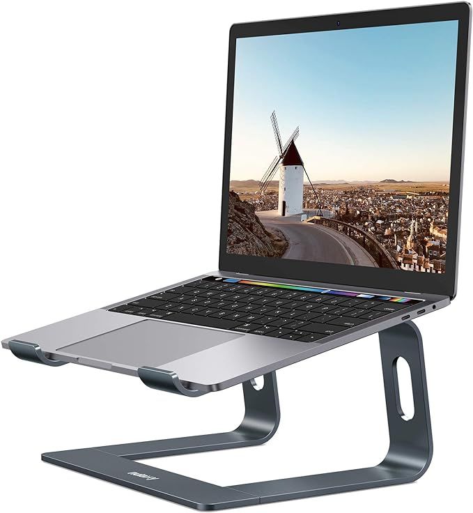 Nulaxy Laptop Stand, Ergonomic Aluminum Laptop Mount Computer Stand, Detachable Laptop Riser Note... | Amazon (US)