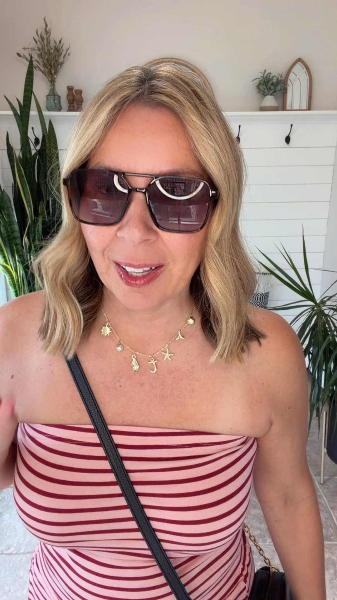This summer 2 pc set is so cute and currently on sale! I’m wearing a medium the pants are elastic and have pockets. Summer outfits, vacation outfits beach

#LTKOver40 #LTKSaleAlert #LTKTravel
