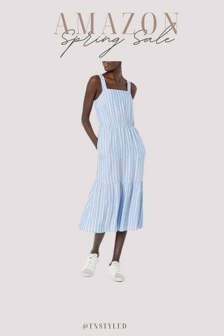 @amazon tiered midi dress 👗 // breathable & lightweight // amazon fahion, amazon finds, amazon spring sale

#LTKsalealert #LTKstyletip #LTKSeasonal