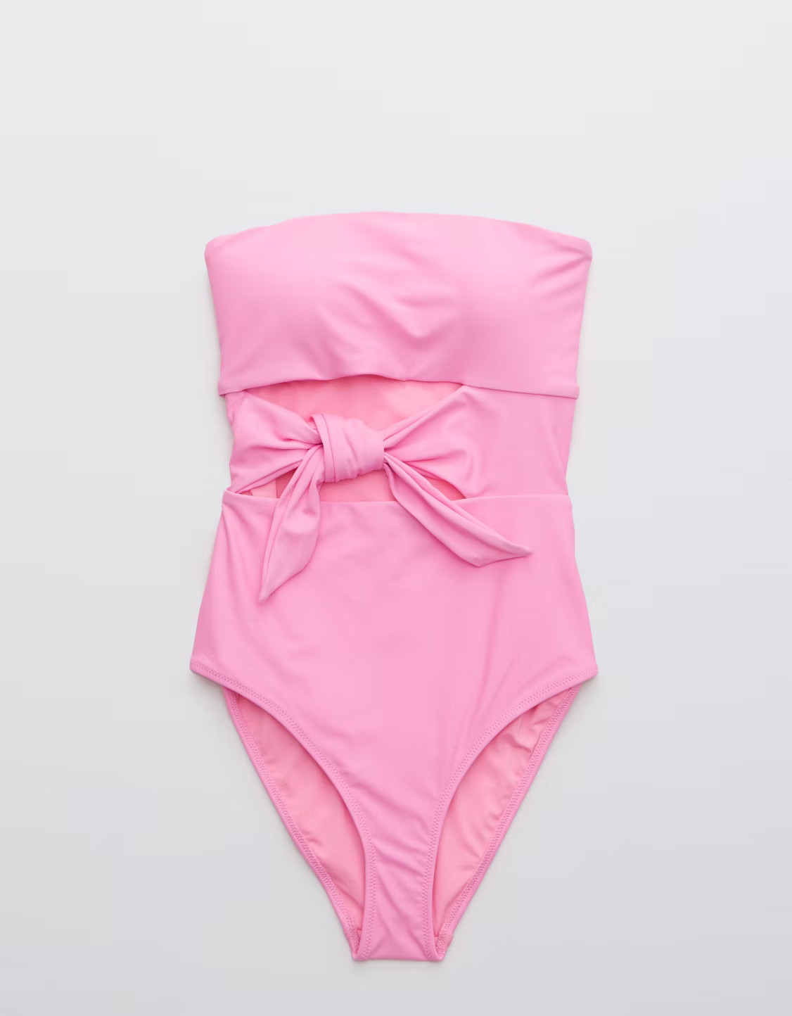 Aerie Wrap Strapless One Piece Swimsuit | American Eagle Outfitters (US & CA)