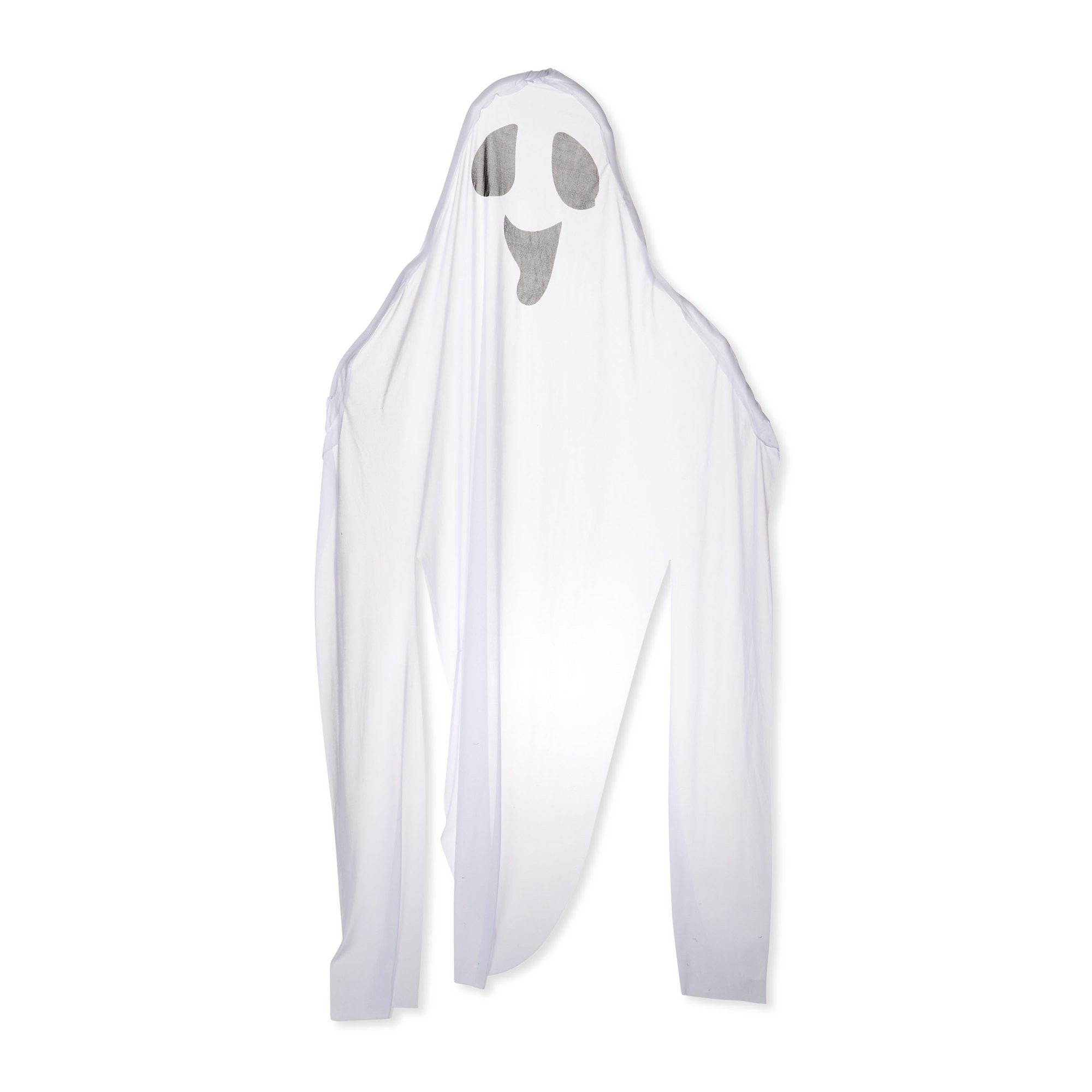 Halloween Hanging Ghost Porch Decor, White, 0.43 lb, 7 ft, by Way To Celebrate | Walmart (US)