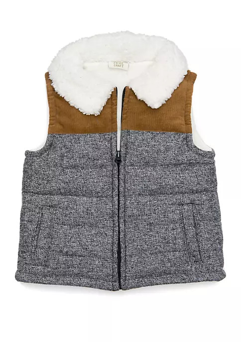 Toddler Boys Sherpa Vest | Belk