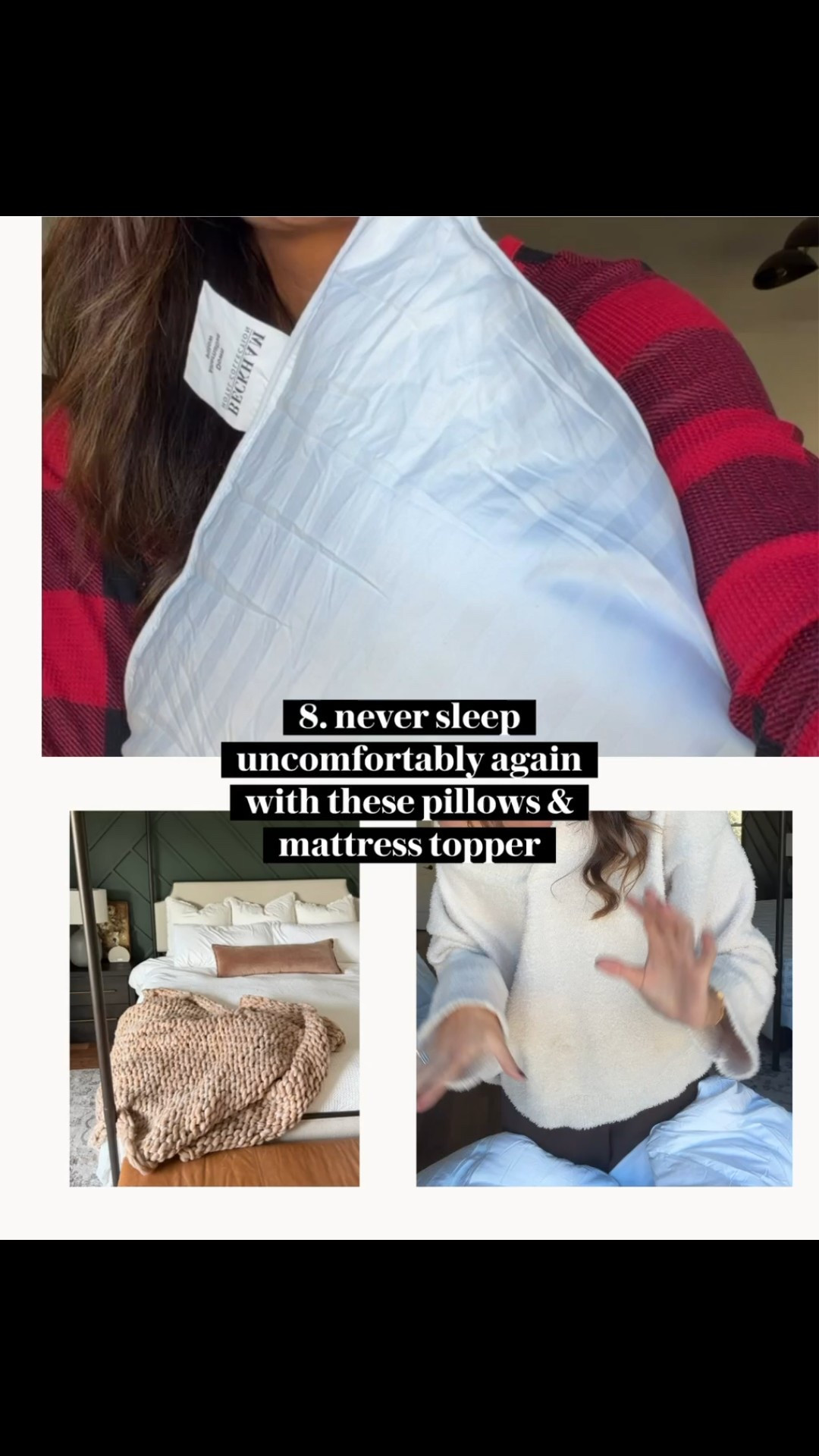 These pillows are now on every bed in our house, and our guests leave asking for the link to buy their own!! Almost half off today! 

#LTKFindsUnder50 #LTKSaleAlert #LTKHome