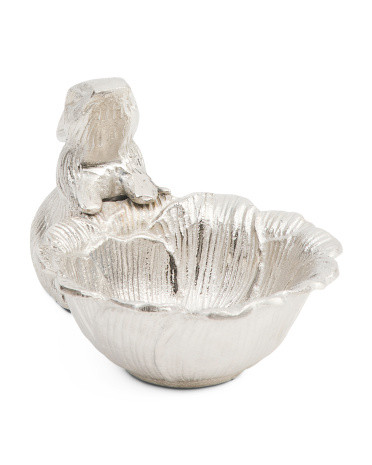 8x5x4 Bunny With Bowl | TJ Maxx