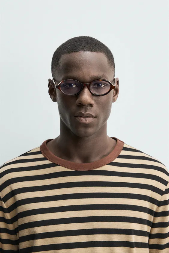 TORTOISESHELL OVAL SUNGLASSES | Zara UK