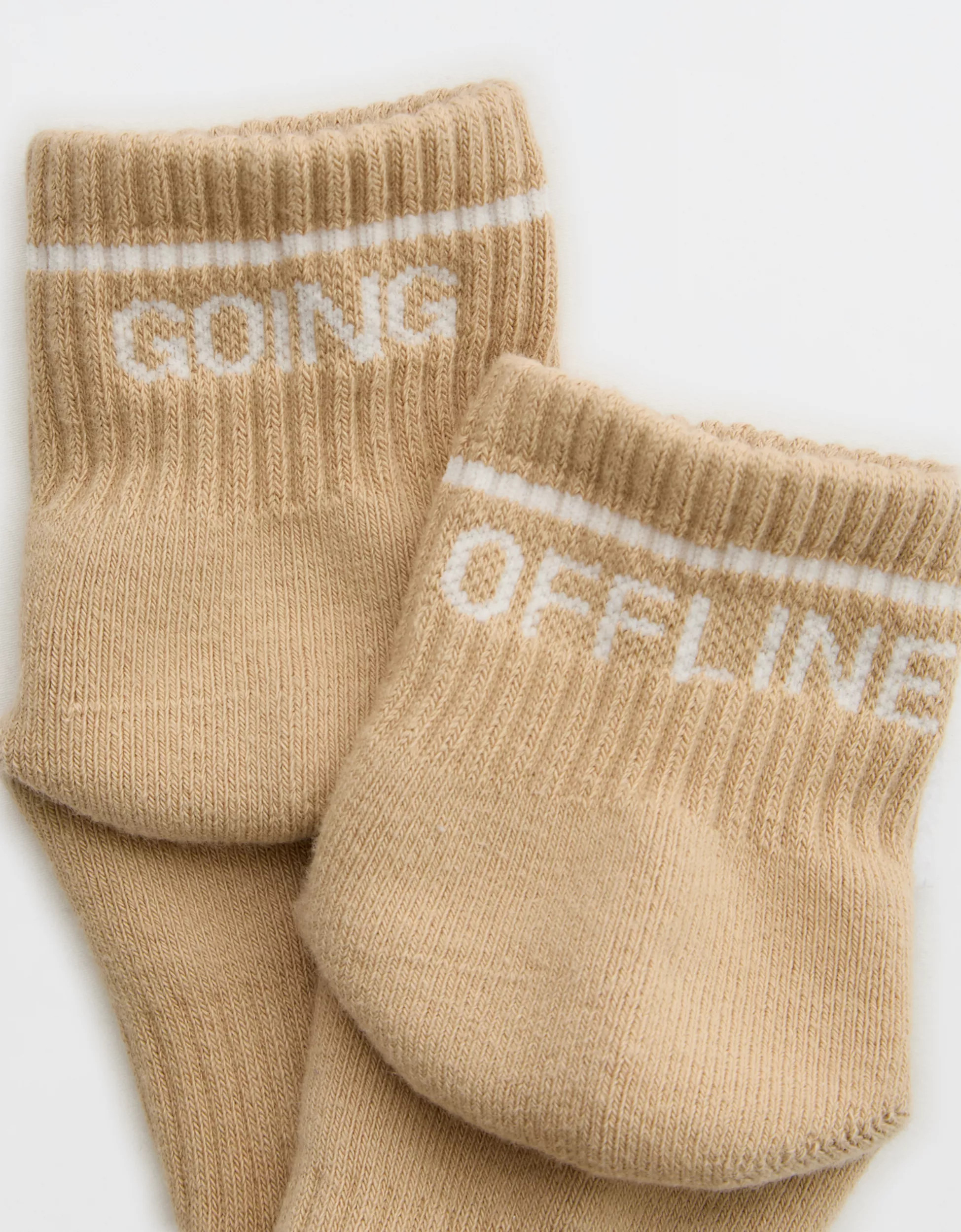 OFFLINE By Aerie Mesh Short Crew Sock | Aerie