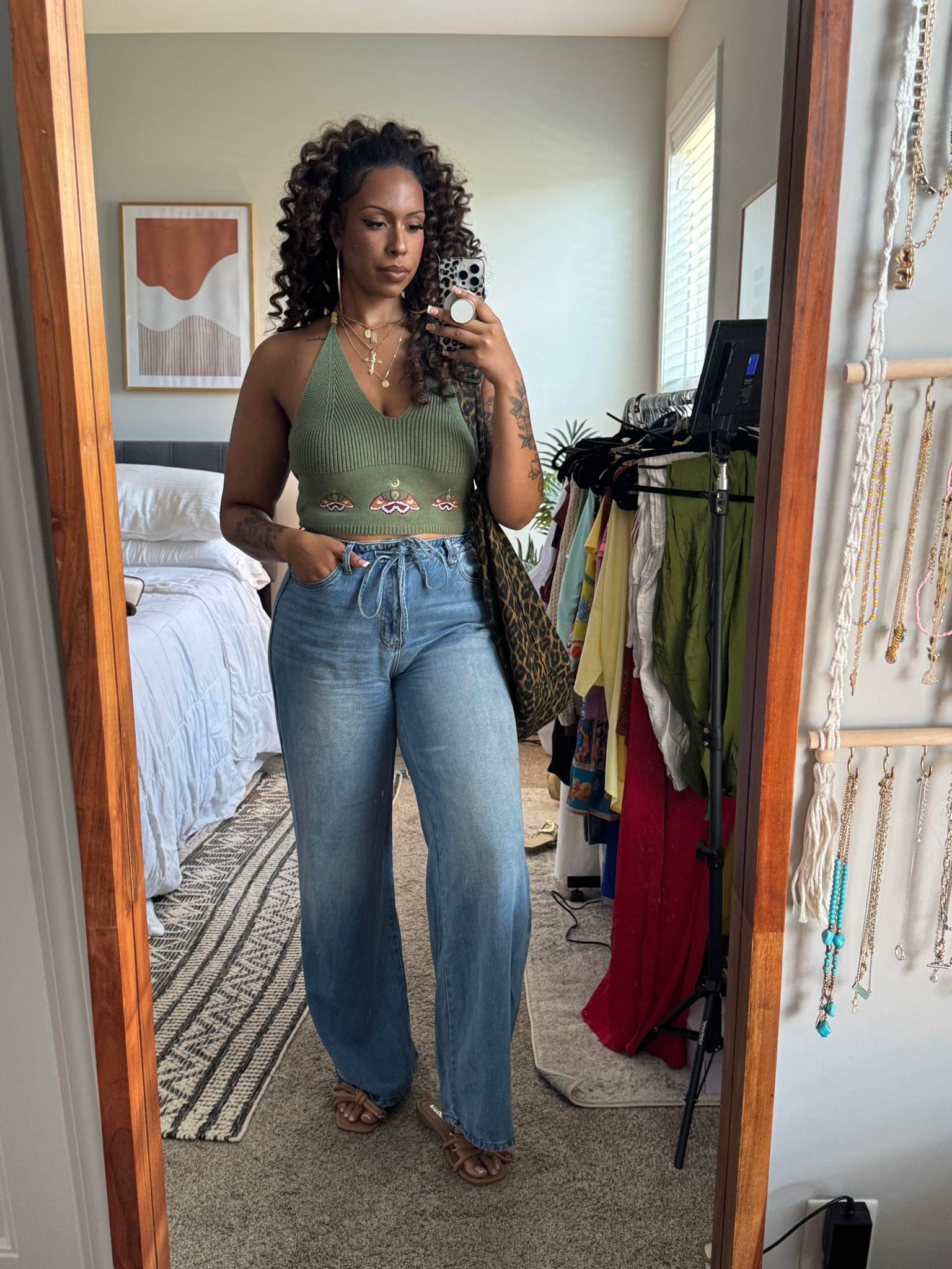 The jeans are from Fashion Nova

Beachfront Drapey Jeans 

Size 11

#LTKootd #LTKTall #LTKMidsize