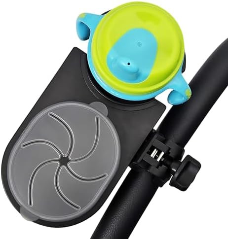 Universal Stroller Snack Tray Attachment | Stroller Cup Holder Attachment Universal Snack Tray fo... | Amazon (US)