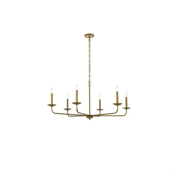 Cohen 42 inch pendant in brass | Walmart (US)