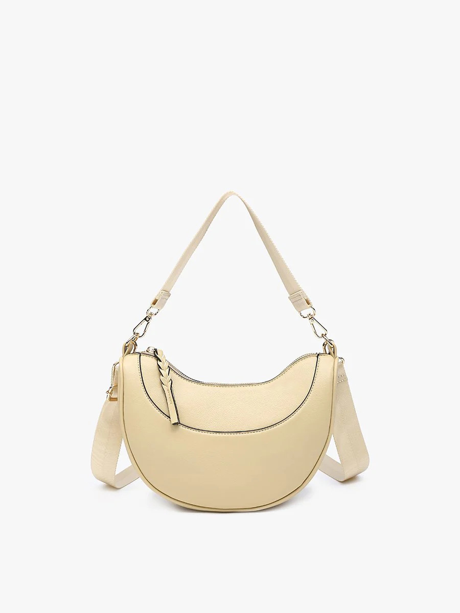 Monica Half-Moon Crossbody | Jen & Co. | Jen & Co.