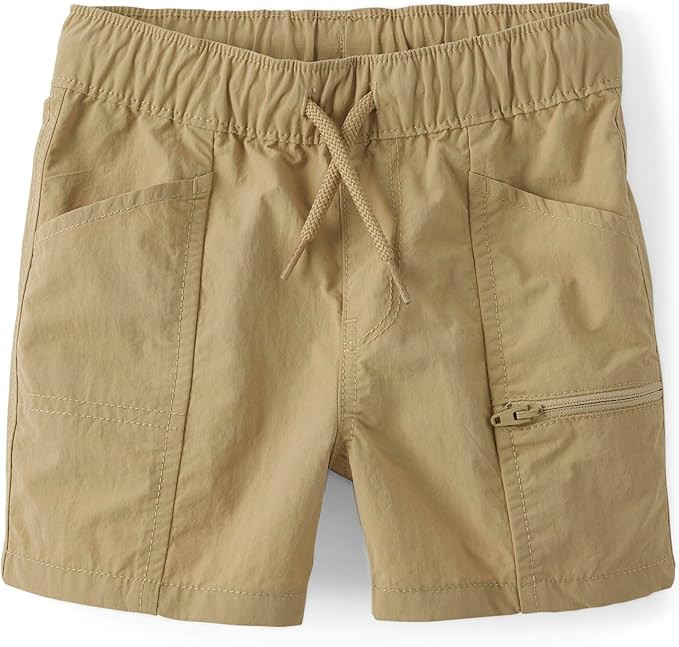 The Children's Place Baby Boys' and Toddler Quick Dry Pull on Cargo Shorts 3" | Amazon (US)