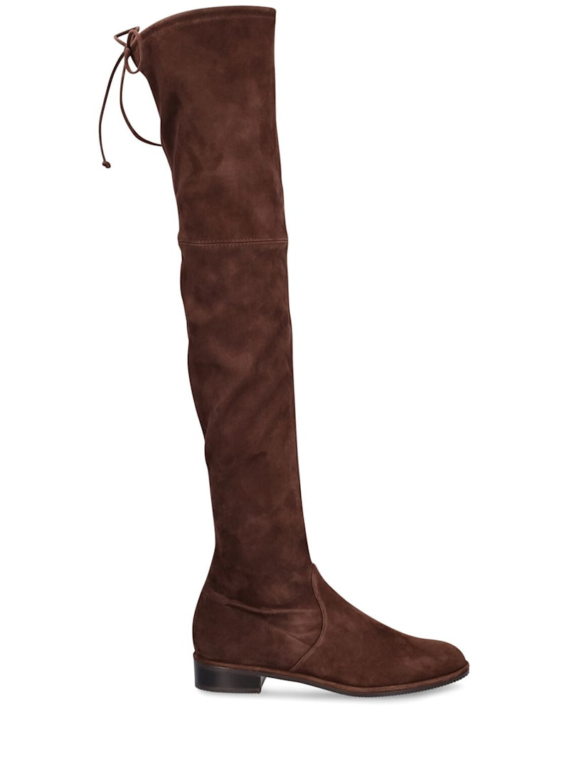 30mm Lowland stretch suede boots | Luisaviaroma