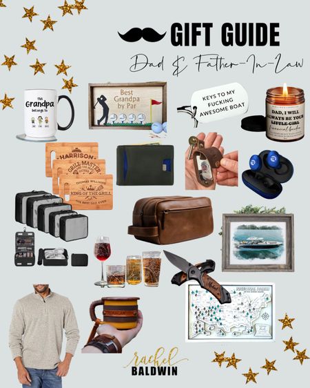 It’s officially the holiday season!! 🎄🥰 And that means it’s time for GIFT GUIDES🎁

Today, we’re covering dads and father-in-laws. Check out my roundup of gift ideas for all sensibilities - practical, sentimental, and funny! 👴 

#LTKHoliday #LTKmens #LTKGiftGuide