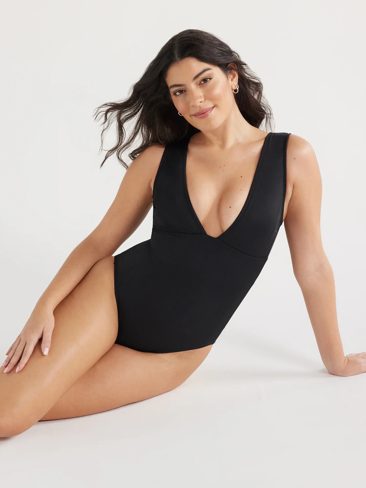 Sofia by Sofia Vergara Women's and Plus Carmen One Piece Swimsuit with Shaping Curvetex®, Sizes ... | Walmart (US)