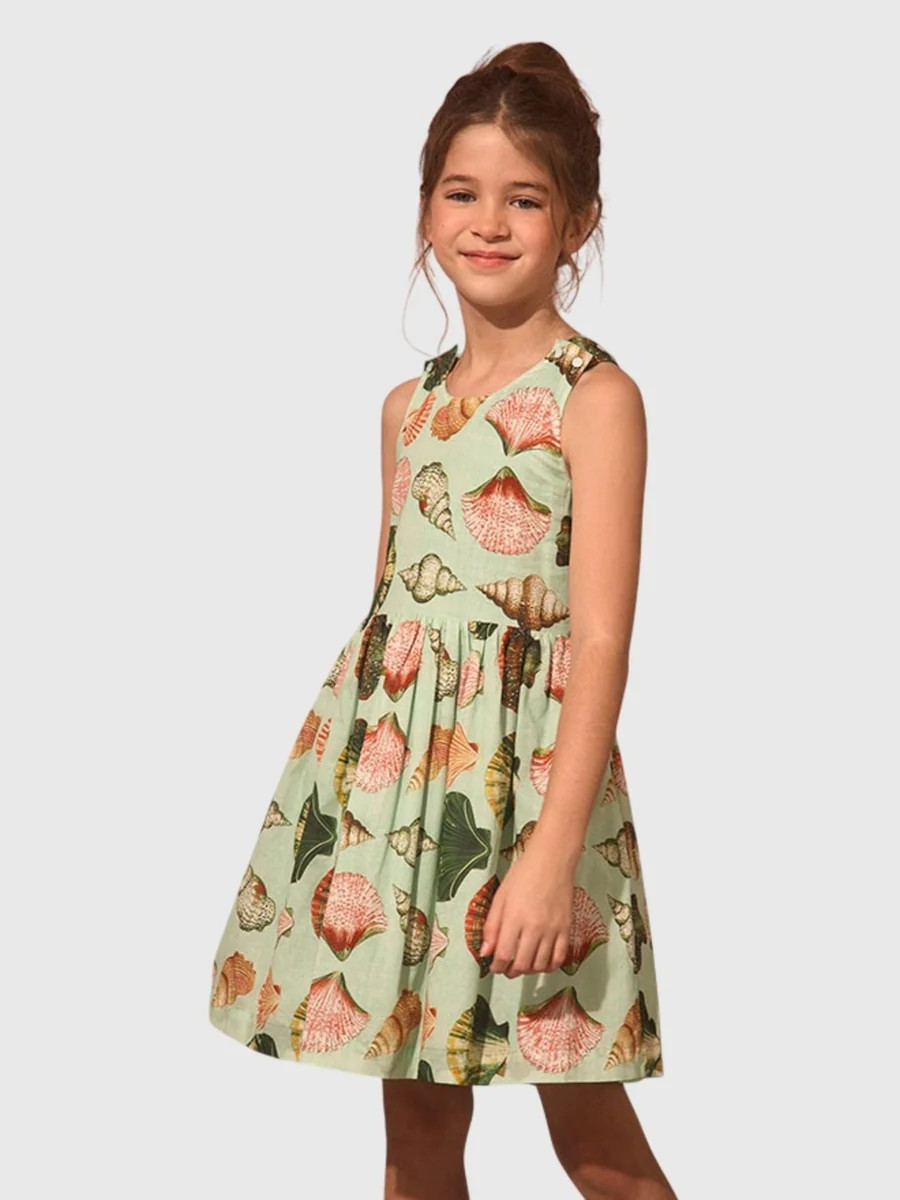 Hunter Bell Girls' June Dress | Saint Bernard