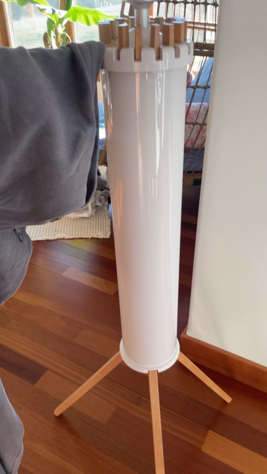 I absolutely love a product that comes fully assembled and I literally have to do nothing. This is a clothing air dryer. I absolutely love it because I love to dry a lot of my clothes, but I don’t like those big standing racks because they take up so much space everything is on top of each other. This is so much more convenient. It takes up less space it comes fully assembled, and you literally use it and then put it away and it takes up no room at all ￼

#LTKmorningroutine #LTKHome #LTKmomlife