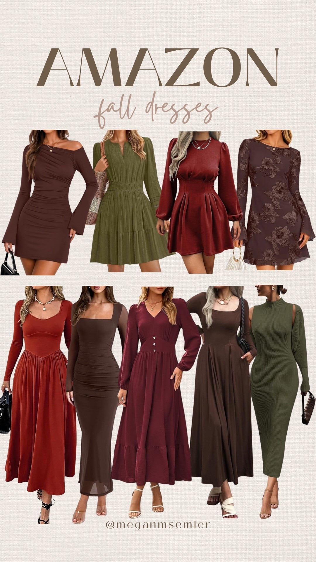 Amazon fall dresses

#LTKgrwm #LTKootd #LTKSeasonal