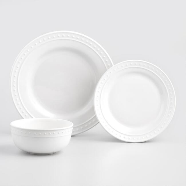White Nantucket Dinnerware | World Market