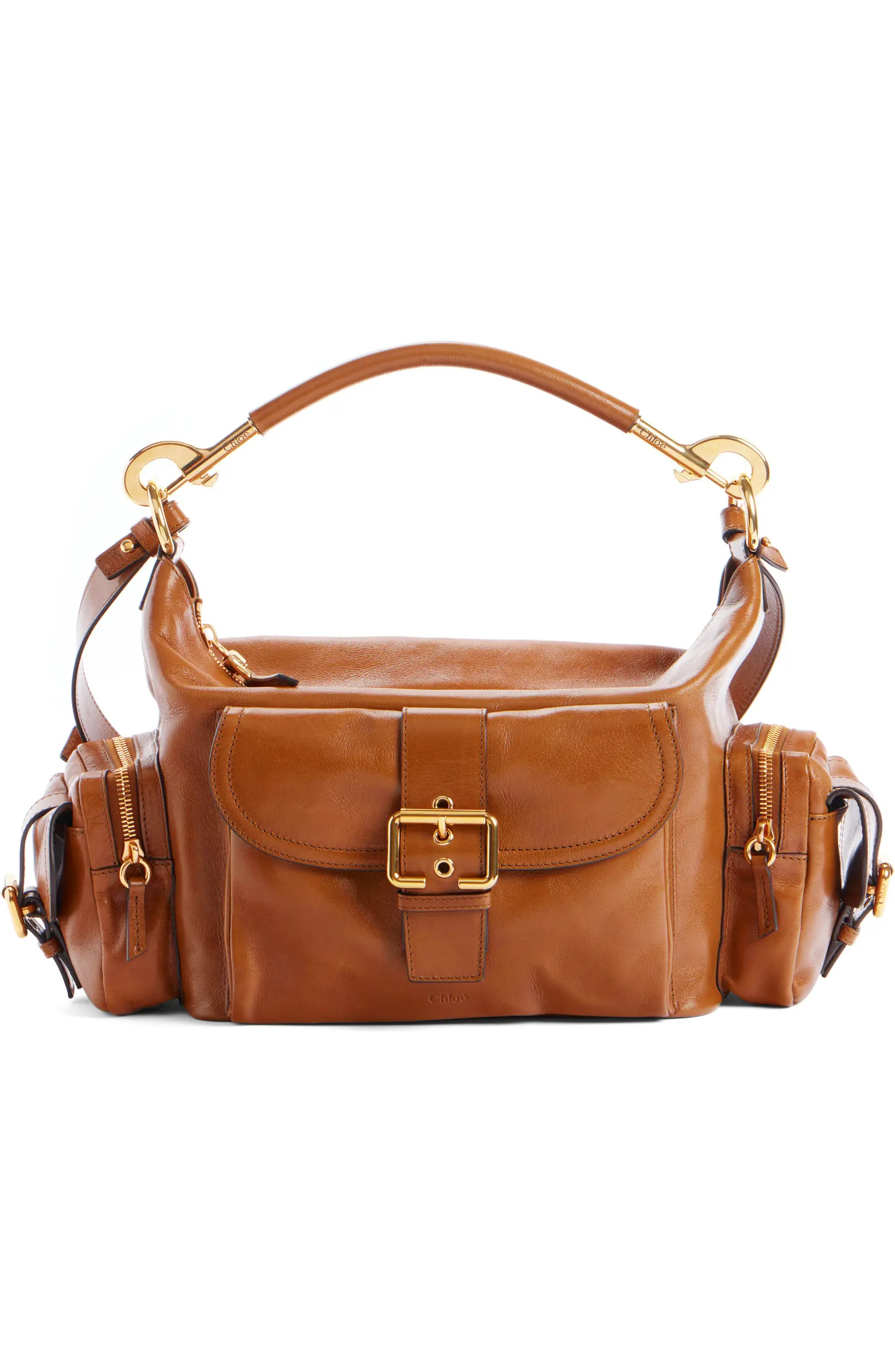 Camera Leather Top Handle Bag | Nordstrom