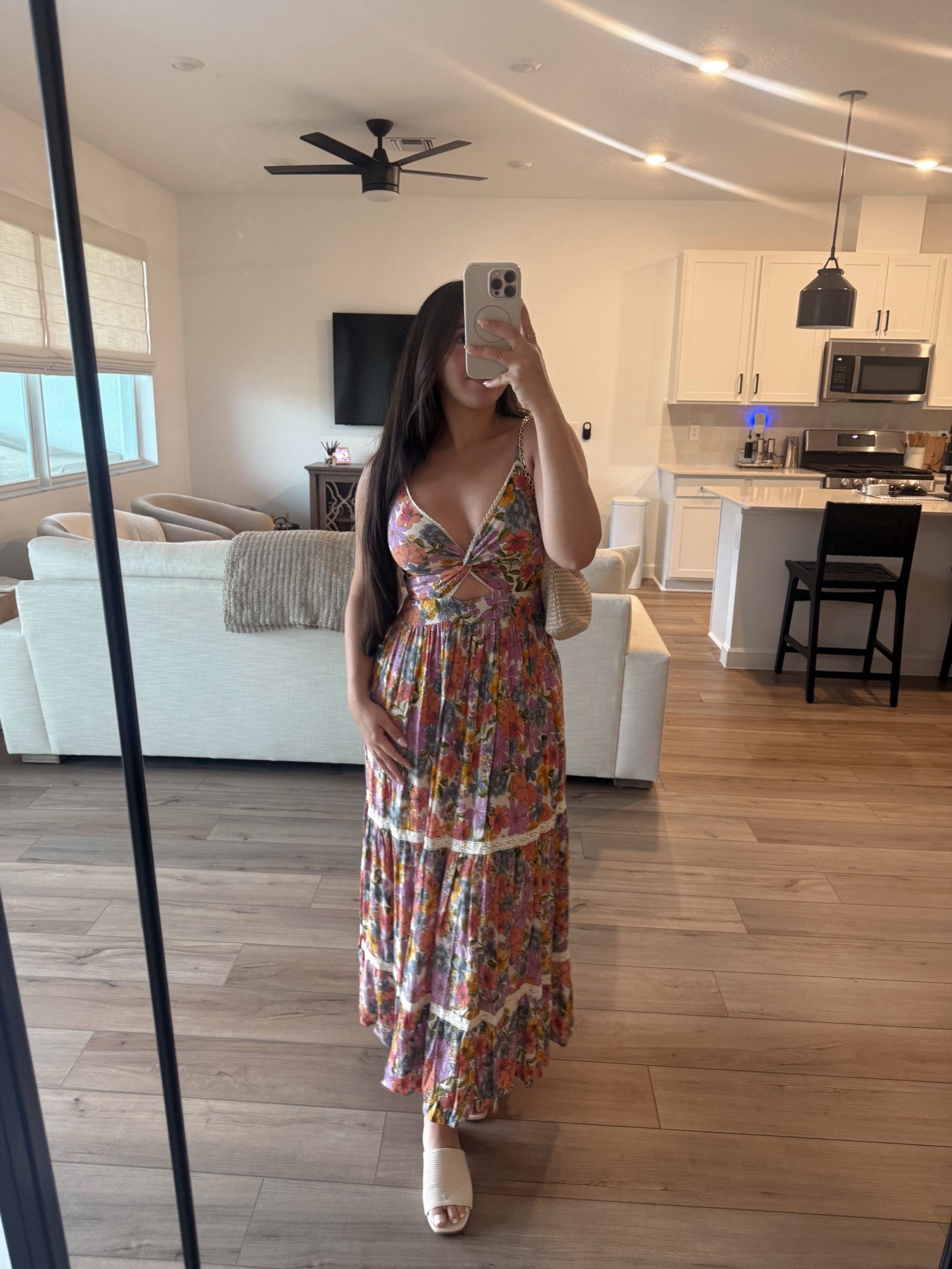 Spring maxi dress from Dillards, size small! Woven bag from Amazon

#LTKStyleTip #LTKBeauty #LTKSeasonal