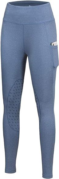 BALEAF Women's Riding Tights Horse Pants Equestrian Breeches Knee Patch Grip Active Schooling Hig... | Amazon (US)