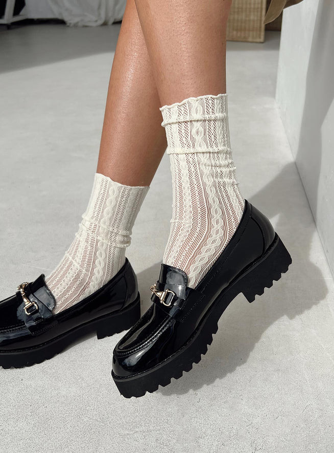 Every Woman Socks Cream | Princess Polly US