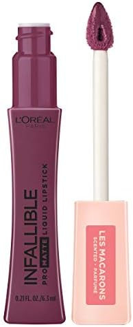L'Oreal Paris Makeup Infallible Pro Matte Les Macarons Scented Matte Liquid Lipstick, Highly Pigm... | Amazon (US)