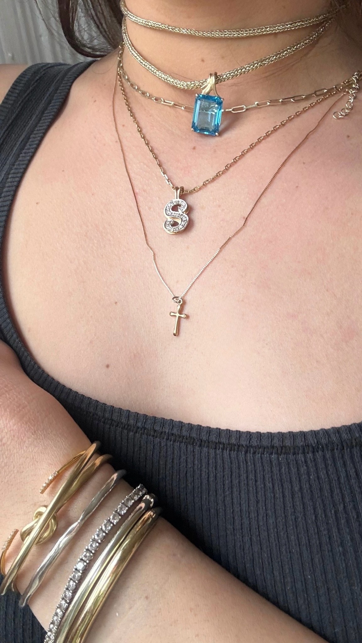 Necklace stack of the day