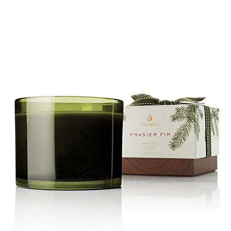 Thymes Frasier Fir 3-Wick Poured Candle 17 oz | Walmart (US)