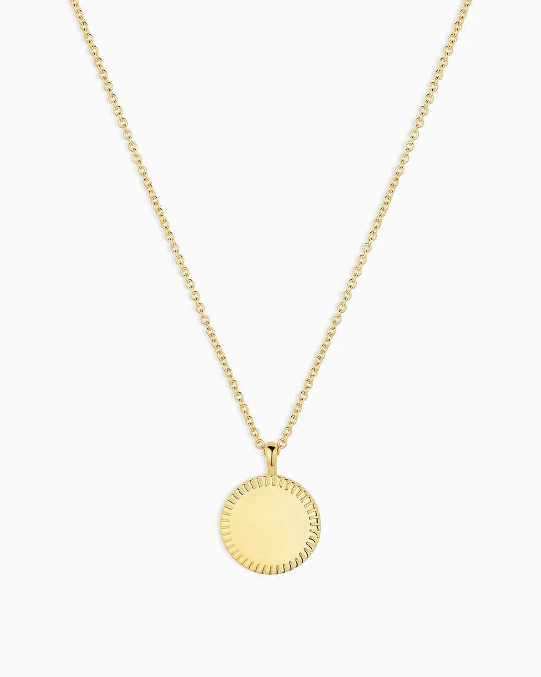 Bespoke Coin Necklace (gold) | gorjana
