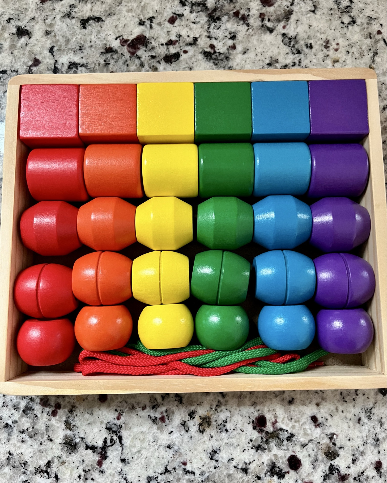 Wooden threading beads are a great way to build fine motor skills!

Toy. Threading beads. 

#LTKFindsUnder50 #LTKGiftGuide #LTKHoliday