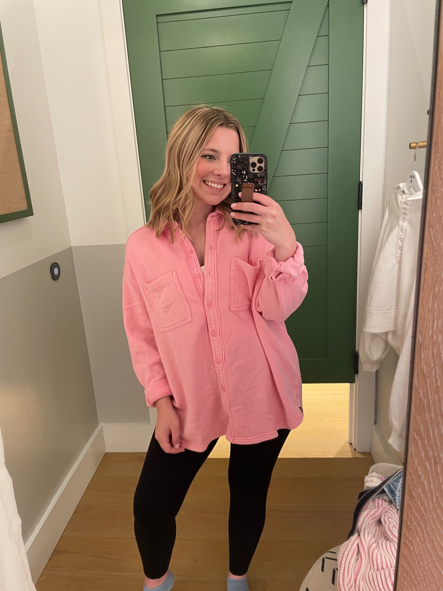 I LOVE this pink lumber Jane top from Aerie! So soft and cozy! Perfect for fall outfits, teacher outfits, bonfires, all things fall 

Button up, pink top, fall fashion, fall outfit ideas, loungewear 

#LTKSale #LTKSeasonal #LTKfindsunder100