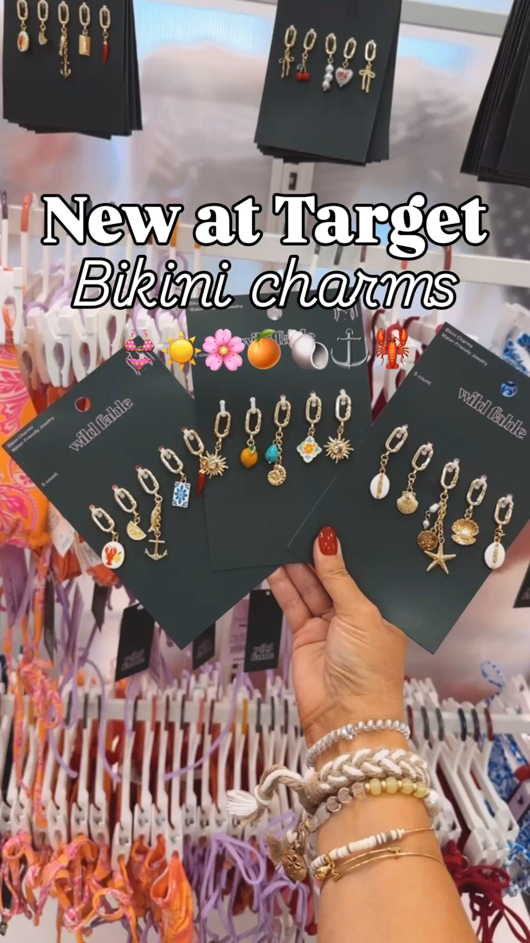 New water friendly bikini charms! You could also add these to any link jewelry you have as well! So cute for summer! Plus they are on sale through Memorial Day! ☀️👙

#LTKSeasonal #LTKSwim #LTKootd