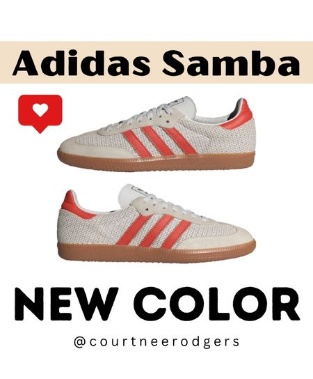 Adidas Samba in the most gorgeous taupe and red color! 😊 These always sell fast!!!! I have 3 pairs and they’re my fave! I’m a size 7.5 and wear size M6/W7 

Adidas, adidas sambas, best seller, sneakers 

#LTKfindsunder100 #LTKstyletip #LTKshoecrush