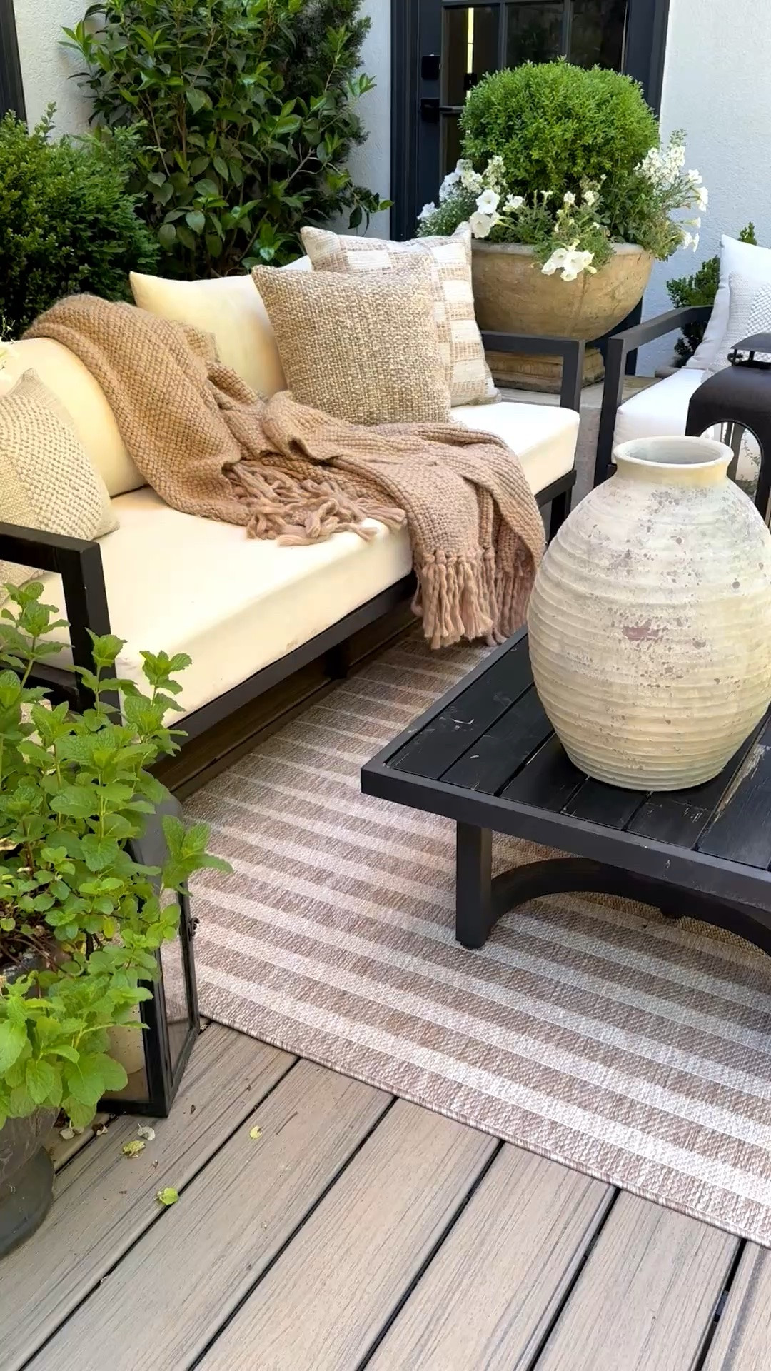 Guys, the outdoor space is getting a FULL room moment this summer and I am OBSESSED! The Galey Alix x Livabliss collection on Wayfair is truly everything—the textures, the dreamy pillows, that gorgeous rug that pulls it ALL together… I mean, swoon! Here's my biggest tip though: treat your outdoor space like a real room. Not an afterthought, not a "we'll get to it" zone—a REAL room.  Get these items now while they’re on Wayfair’s Memorial Day Clearance!!!

#wayfair #wayfairpartner #galeyalixlivabliss @livabliss @galeyalix @wayfair