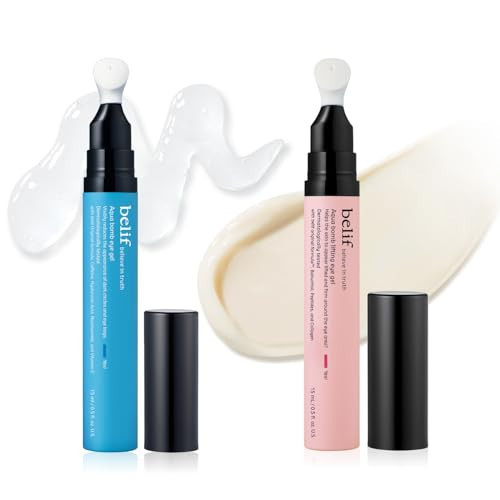 belif Aqua Bomb Eye Gel Duo - Cooling & Firming Eye Gel with Niacinamide, Caffeine, and Retinol for Instant De-puffing, Visible Firming, and Anti-Aging Eye Care | Amazon (US)