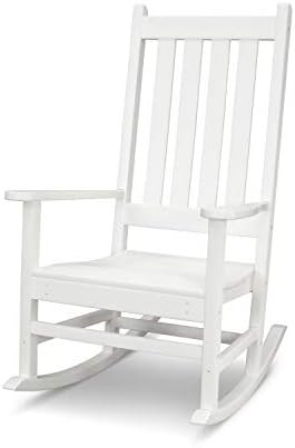 POLYWOOD Vineyard Porch Rocking Chair (White) | Amazon (US)
