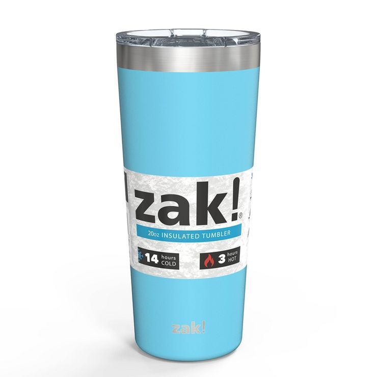 Zak! Designs 20oz Double Wall Stainless Steel Latah Tumbler | Target