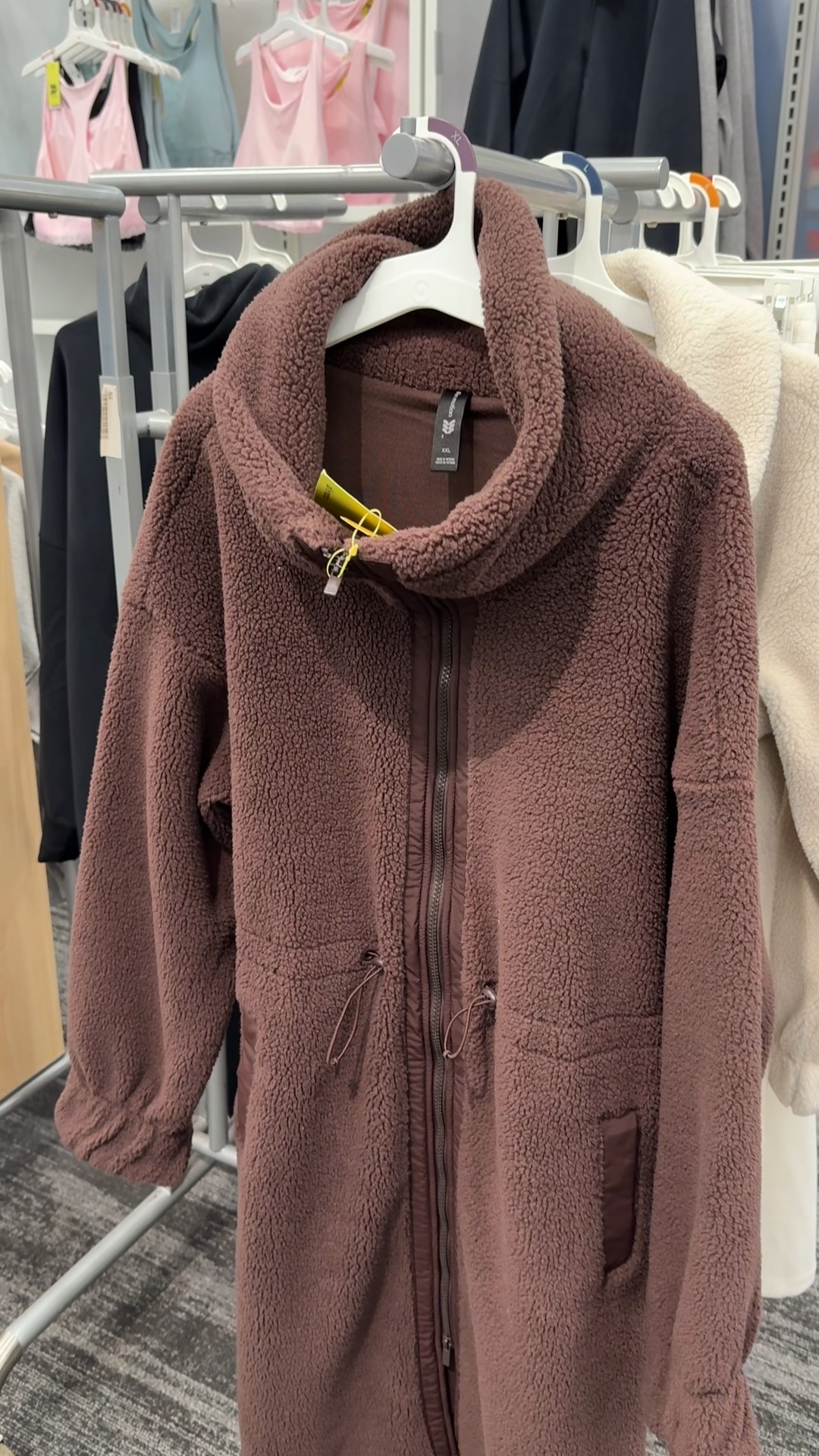 Comfy teddy coat 🧸

#LTKPlusSize #LTKSeasonal #LTKMidsize