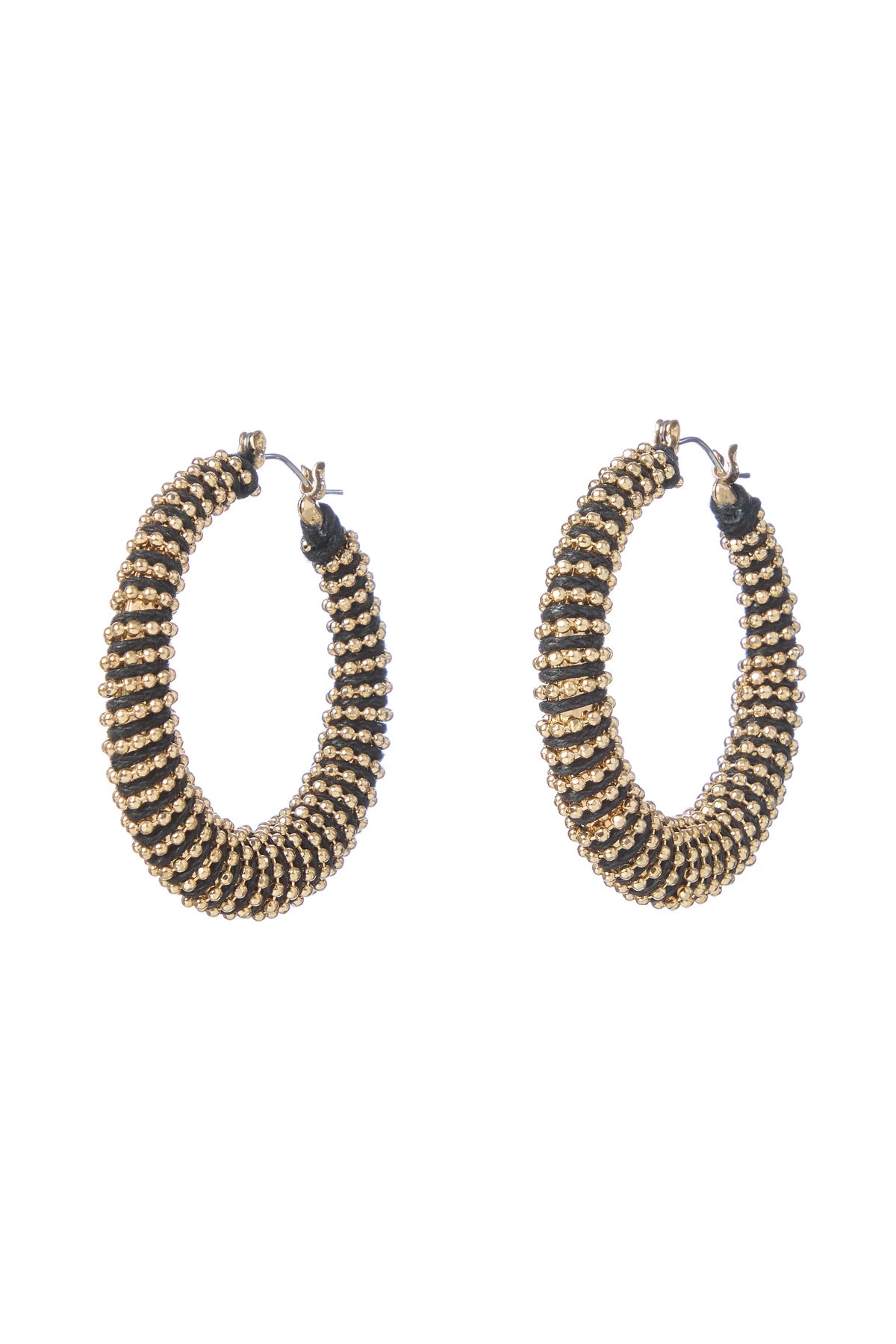 Beaded Hoop Earrings | Everything But Water