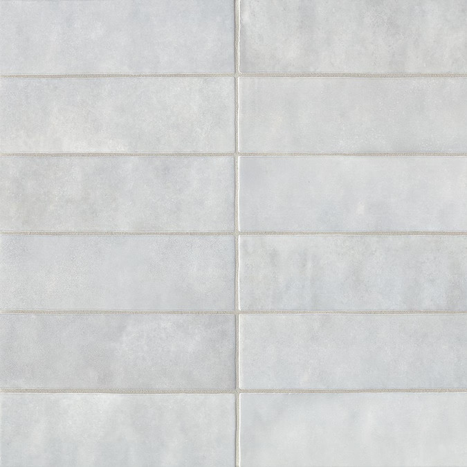 Bedrosians Cloe Grey 2-1/2-in x 8-in Glossy Ceramic Subway Wall Tile (10.64-sq. ft/ Carton) | Lowe's