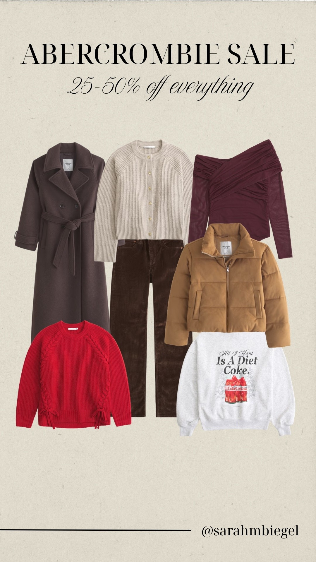 Abercrombie sale is LIVE! 25-50% off everything! So many cute sweaters, coats and jeans. Shop now!

#LTKSaleAlert #LTKHoliday #LTKootd