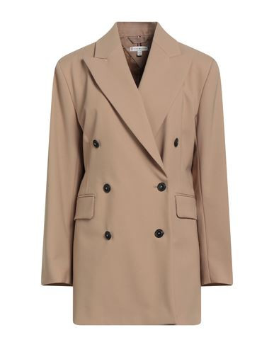 Tommy Hilfiger Woman Blazer Camel Size 4 Recycled polyethylene, Wool, Elastane | YOOX (US)