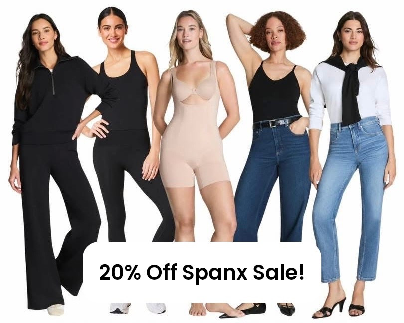 Exclusive 20% Off Spanx when you shop through my affiliate link and apply code LTKSPANX at checkout! So many fantastic options to choose from - and it even applies to sale items! 

#LTKSpringSale #LTKSaleAlert #LTKActive