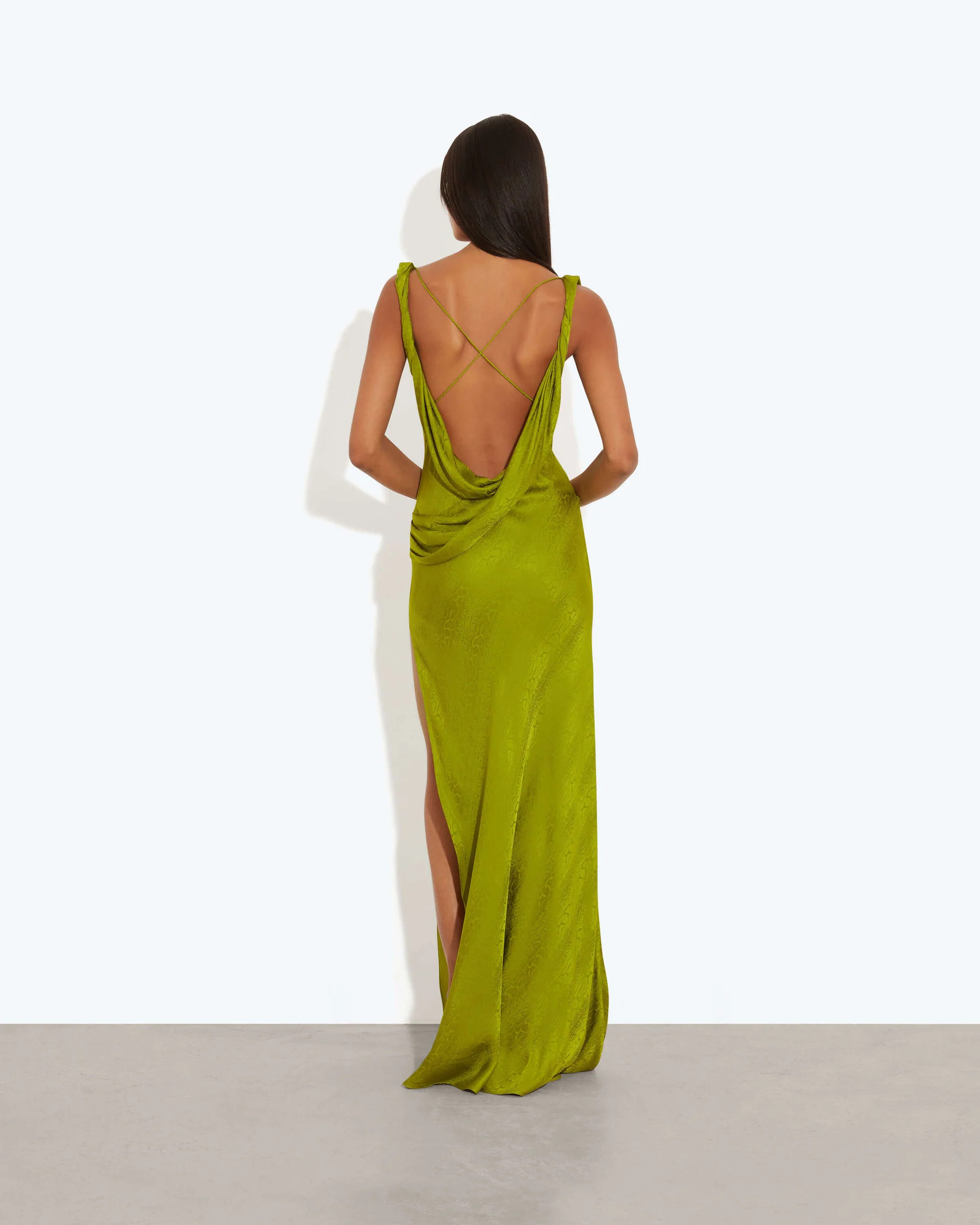 NAVARRA DRESS LIME | Rat & Boa