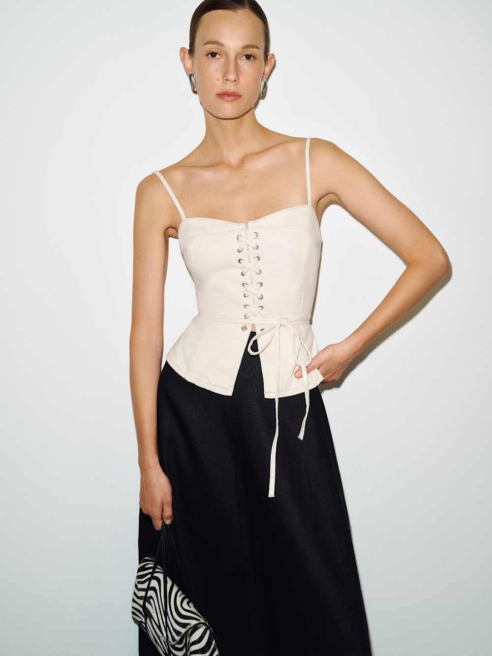 Clayten Denim Top | Reformation (Global)