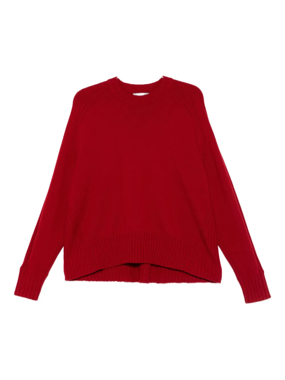ribbed crew-neck sweater | Farfetch Global